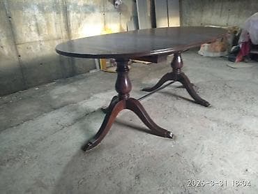 зала: Стол для зала, Не раскладной, Овальная — 5