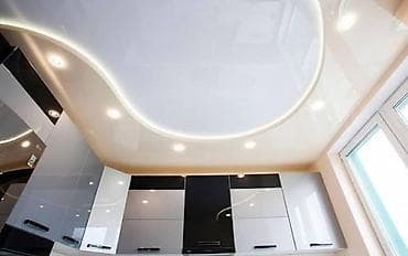 Натяжной потолок: Натяжной потолок 3D потолки, Глянцевое, Матовое Бесплатная консультация, Бесплатный замер, Гарантия — 6