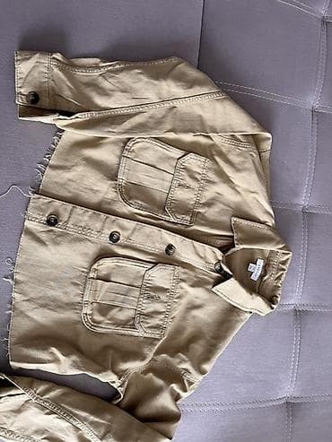 джинсовый: Короткая куртка Topshop - Бренд: Topshop - Размер по бирке: UK M (EUR — 1