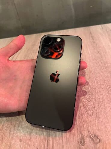 IPhone 14 Pro, Б/у, 128 ГБ, Jet Black, Чехол, Кабель, Защитное стекло, 88 %