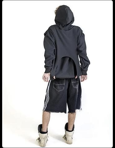 дедские одежды: Широкие джинсы, худи, шорты (Streetwear / Y2K) Продаю молодежные вещи — 10