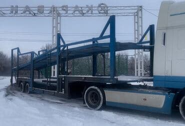 двухосные прицепы для легковых автомобилей бу: Прицеп, Автовоз, от 12 т, Б/у — 1