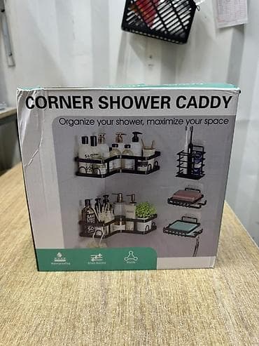 Угловая полка-органайзер для душа (Corner Shower Caddy) - Позволяет