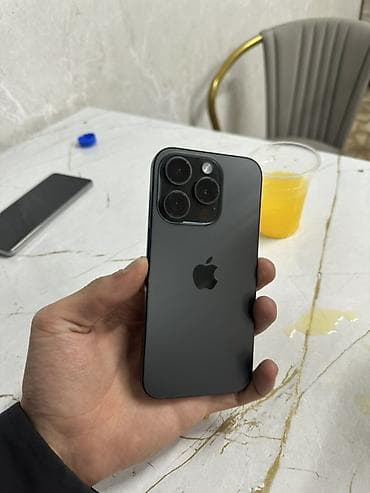 IPhone 15 Pro, Колдонулган, 512 ГБ, Кара