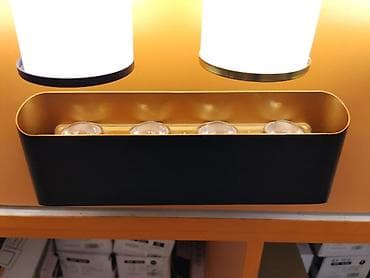 led matrix panel: Настенный светильник (бра) с линейной LED-подсветкой - Тип: настенный — 1