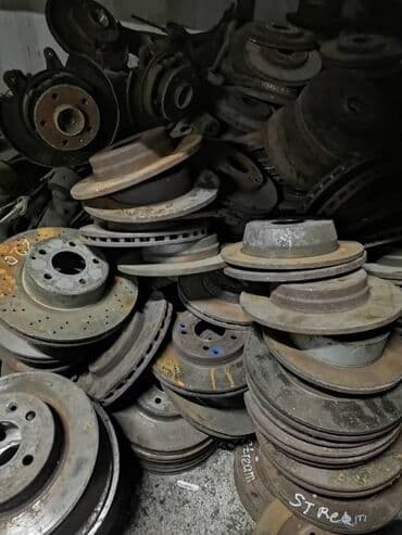 автозапчасти в бишкеке на мерседес: Предний тормозной диск Mercedes-Benz Б/у, Оригинал, Германия — 2