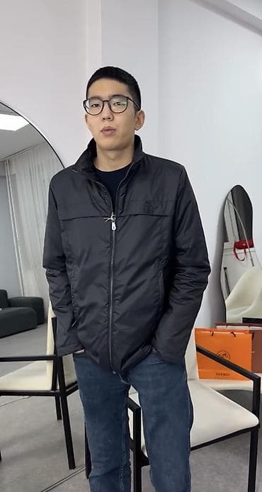 Шорты: Мужская куртка, XL, Burberry, Новый, цвет - Синий, Самовывоз — 3