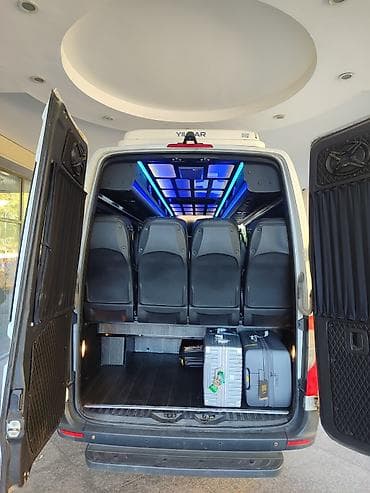 Кызматтар: Mercedes-Benz Sprinter (длинная база, высокий потолок) - Кузов: белый — 7