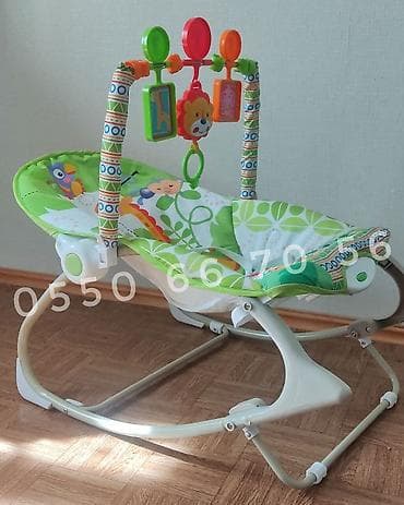 chicco lite way: Цена 1000 сом Шезлонг-качалка механическая, с рождения до 18кг. Имеет — 1