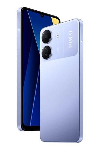 Poco C65, Б/у, 128 ГБ, цвет - Голубой, 2 SIM
