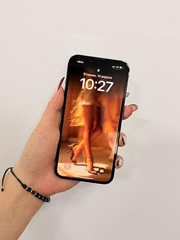 компь: IPhone 13 Pro, Колдонулган, 128 ГБ, Көк, Заряддоочу түзүлүш, Коргоочу айнек, Каптама, 76 % — 5