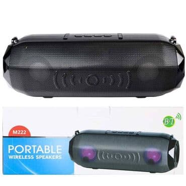 колонки для дома: Портативная колонка M222 от фирмы Baoend Популярная колонка с хорошим — 1