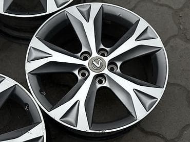 01: Литые Диски R 18 Lexus, Комплект, отверстий - 5, Б/у — 6