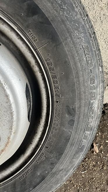 диск на авто: Колеса в сборе 195 / 80 / R 15, Лето, 1 шт, Легкий коммерческий транспорт (C/LT), Железные, отверстий - 6 — 2