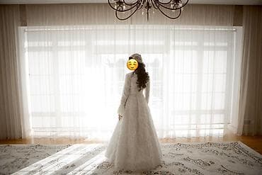 lore piano: Кутюрное платье - Цвет: молочно-белый - Силуэт: А-силуэт с пышной — 1