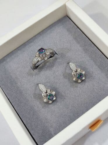 свадебные наборы ручной: Серебро 925 пробы Размеры имеются Есть доставка по городу и — 8