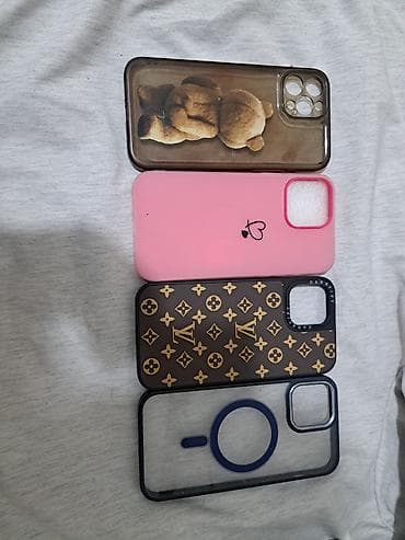 Набор чехлов для iPhone (линейка с крупным модулем камер — визуально at lalafo.kg Набор чехлов для iPhone (линейка с крупным модулем камер — визуально