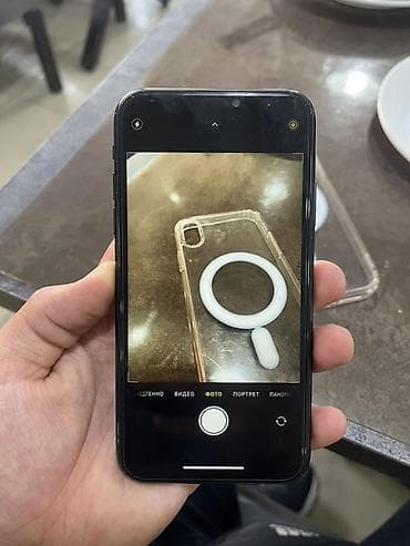 IPhone Xr, Б/у, 128 ГБ, Черный, Чехол, 80 % — 3