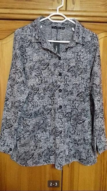 безруковка мурской: Рубашка, Классическая модель, В цветочек, Турция — 5