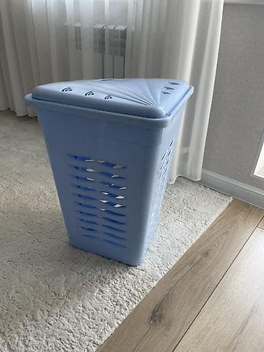 foldable table: Корзина для вещей, цвет - Голубой — 4