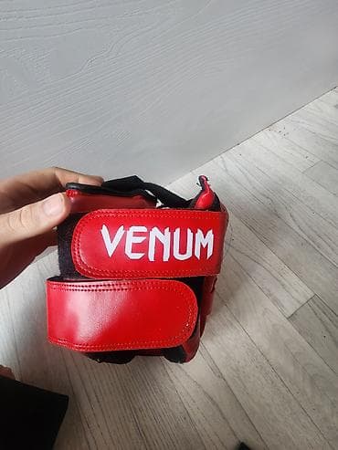 военый формы: Боксерский шлем Venum, красный - Тип: тренировочный шлем для — 4