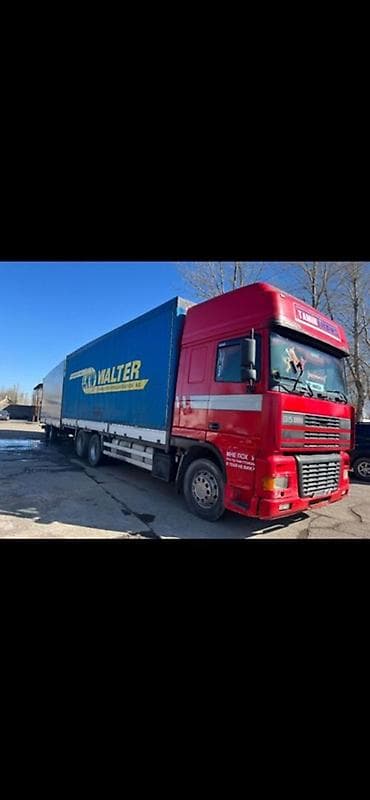 lexus lx 470 2007: Тягач, DAF, 2001 г., Тентованный — 2