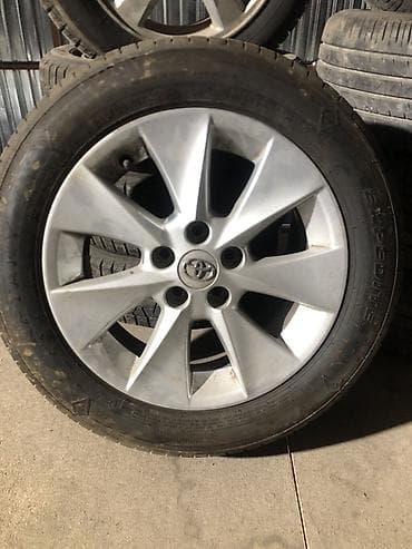 r17 5112: Железные Диски R 17 Toyota, Комплект, Б/у — 3