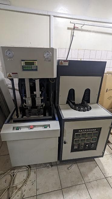 Компрессорлор: Автоматическая линия для выдува ПЭТ-тар и подогрева преформ Описание — 1