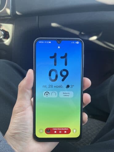 телефон ж2: Samsung Galaxy A24 4G, Колдонулган, 128 ГБ, түсү - Кара, 2 SIM — 2