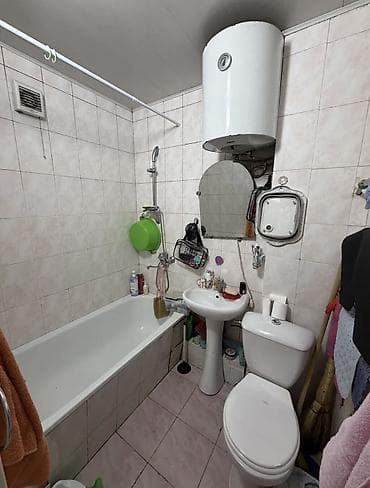 Батирлер: 2 бөлмө, 43 м², 104-серия, 3 кабат, Косметикалык ремонт — 4