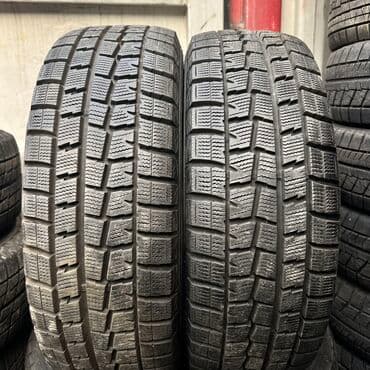 диск шины: Шины 195 / 65 / R 15, Зима, Б/у, Пара, Легковые, Япония, Dunlop — 1