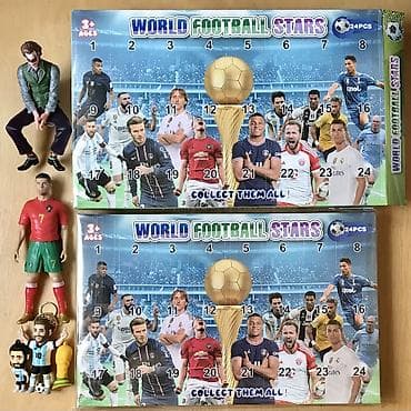 Велоаксессуары: Фигурки Набор «World Football Stars» — как брелочки как сувенирчики — 1