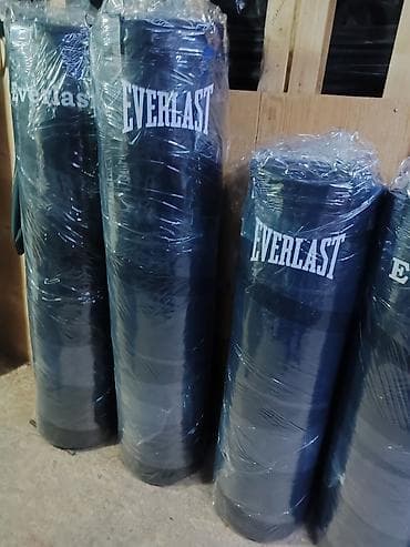 форма для зала: Боксерские мешки Everlast Высота 120см диаметр 38см цепи и карабин в — 8