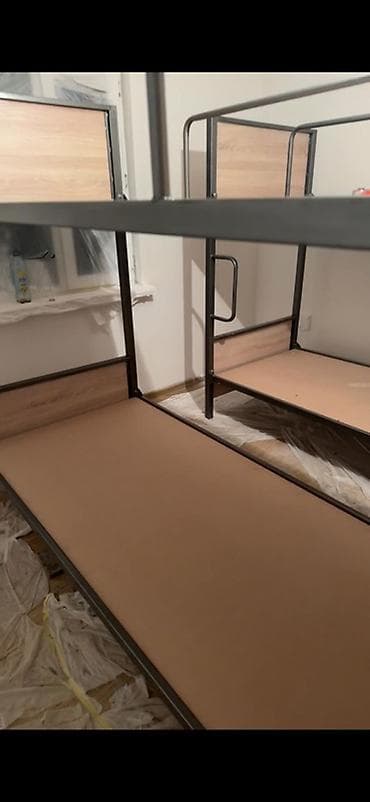 метол: Металлические двухъярусные кровати для общежитий, хостелов, рабочих — 5