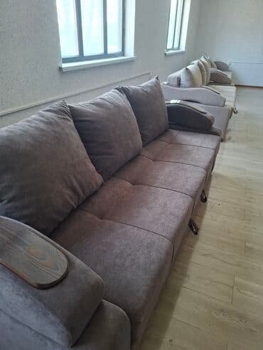 подушка с эффектом памяти: Түз диван, Жаңы, Үч кишилик — 5