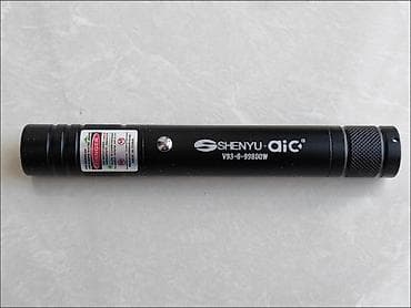 мото зарядка: Лазерная указка SHENYU AIC V93-G-99800W (зелёный луч) - Компактный — 2