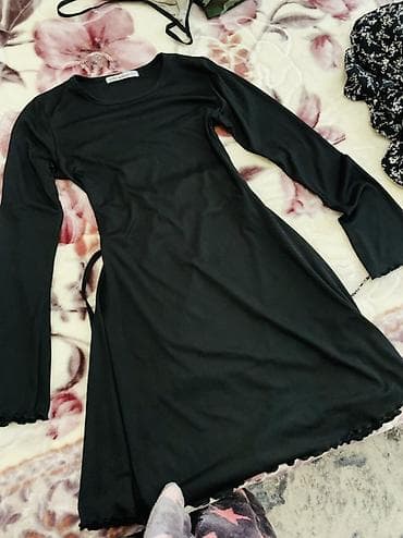 Платье Bemode, размер 44. - Цвет: чёрный - Материал: эластичный