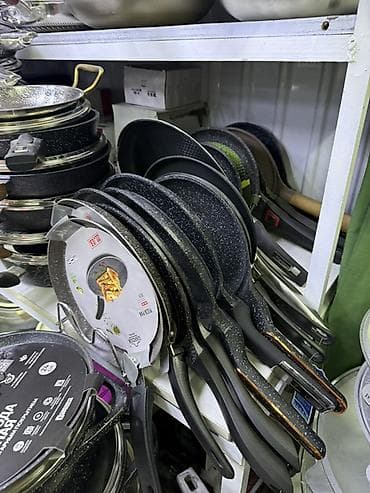 Сковородки: Кухонная утварь и аксессуары для хранения - Банки и диспенсеры для — 3