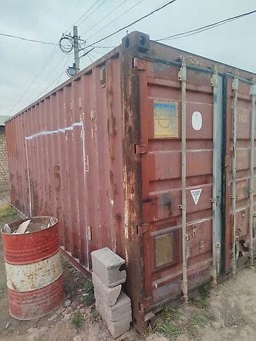 контейнер пишевой: Морской стальной контейнер 20 футов (Dry Van). Основные — 3