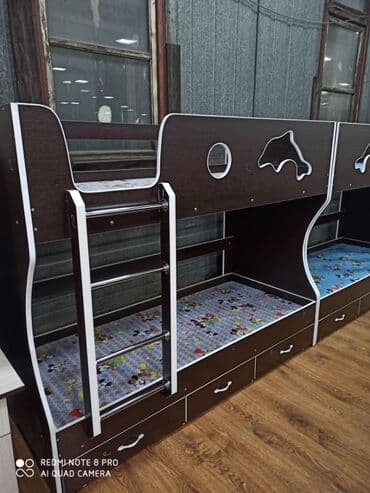 детская кровать новая: Детская односпальная кровать, Новый, Для девочки, Для мальчика, С матрасом, ДСП, Бесплатная доставка — 2