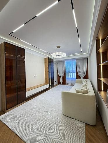 2 комнаты, 83 м², Элитка, 14 этаж, Дизайнерский ремонт