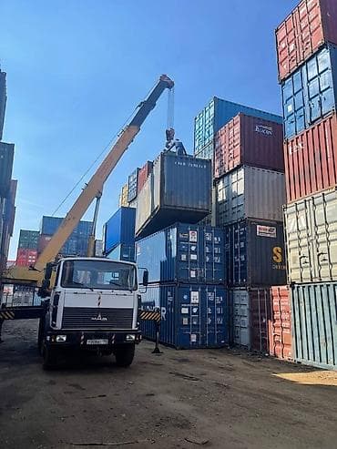 игрушечные подъемные краны: Услуги по перемещению и перегрузке рыночных контейнеров тел: - — 1