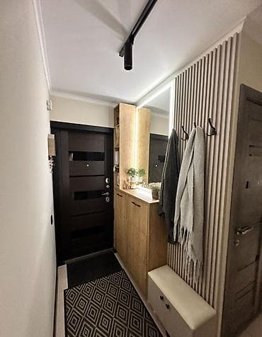 Батирлер: 2 бөлмө, 45 м², 8-мкр 104-серия, 1 кабат, Евро оңдоо — 5