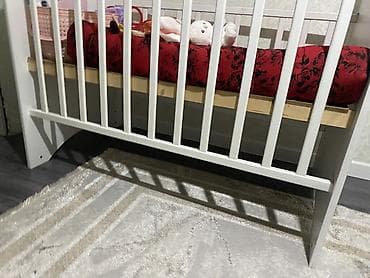 2 ярусные кровати бишкек: Детская односпальная кровать, Б/у, Для девочки, Для мальчика, С бортиком, МДФ — 1