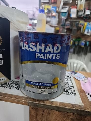 Эмаль: Краска MASHAD PAINTS — алкидная глянцевая эмаль.3литра.Иран - Тип — 3