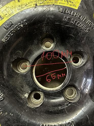 vossen diska 13: Колеса в сборе 155 / 70 / R 17, Запаска, Легковые, Железные — 5