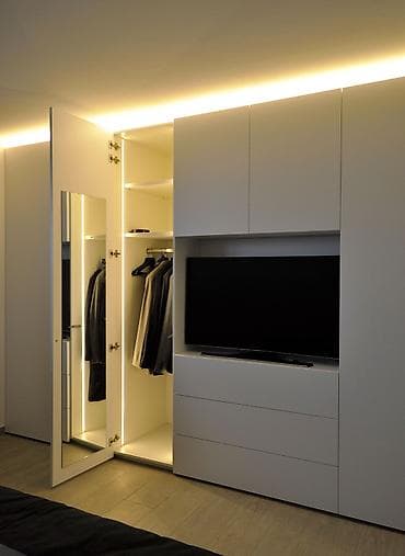 Шкафтар: Буйрутма эмеректер, Уктоочу бөлмө, Ашкана гарнитурасы, Шкаф, Керебет — 6