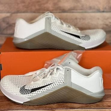найк штангетки: Мужские кроссовки, 40.5, Nike, Б/у, цвет - Белый, Самовывоз, Платная доставка — 1
