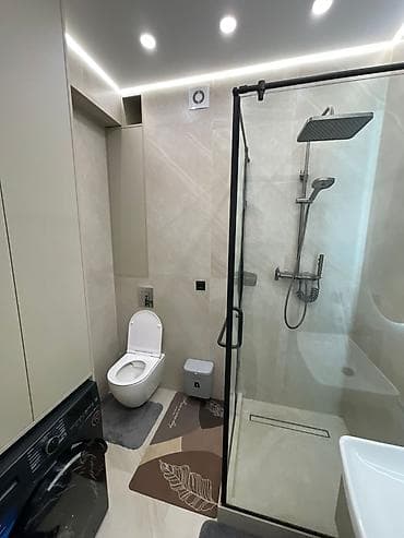 жк южный квартал: 2 комнаты, 54 м², Ала-Арча ТРЦ Элитка, 13 этаж, Евроремонт — 7