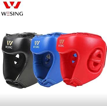 Спортивные сумки: Шлем для единоборств WESING - Тип: тренировочно-соревновательный — 4